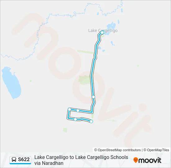 S622 Bus Line Map