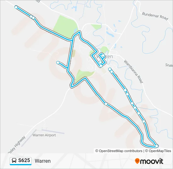 Mapa de S625 de 