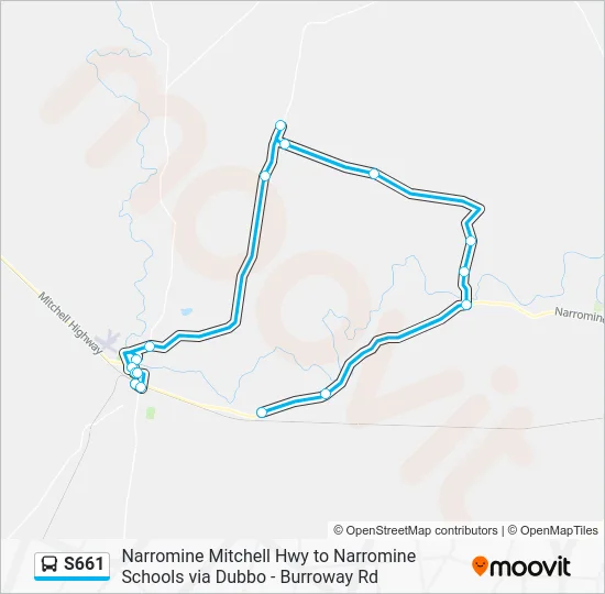Mapa de S661 de 