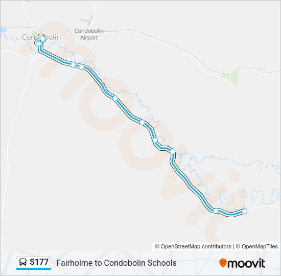 S177 Route: Schedules, Stops & Maps - Fairholme (Updated)