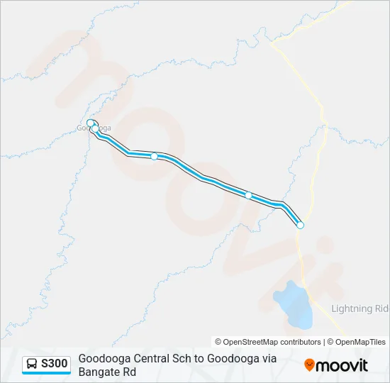 S300 Bus Line Map