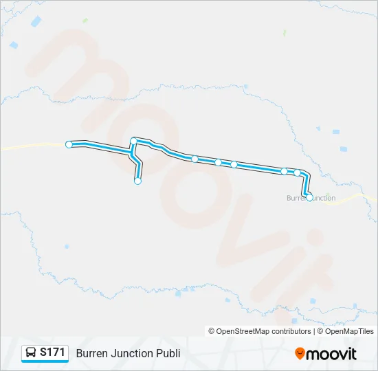 S171 Bus Line Map