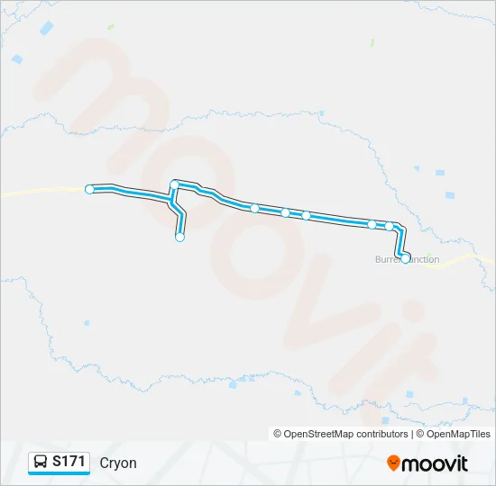 S171 Bus Line Map