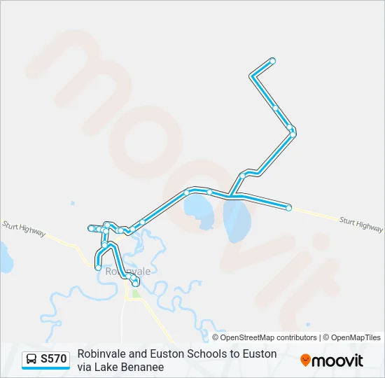 S570 Bus Line Map