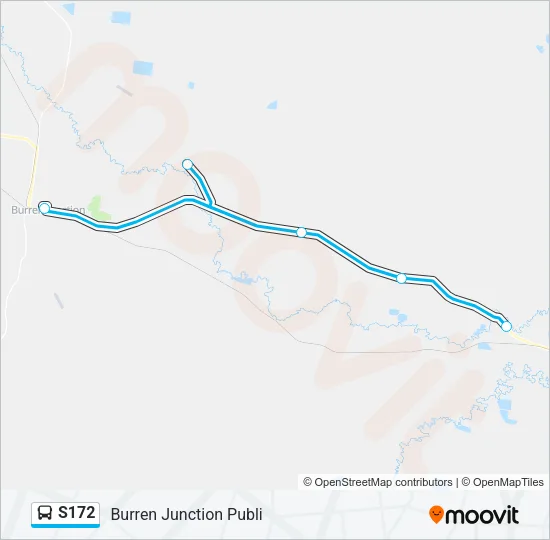 S172 Bus Line Map