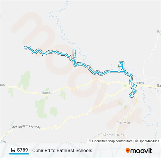 S769 Bus Line Map