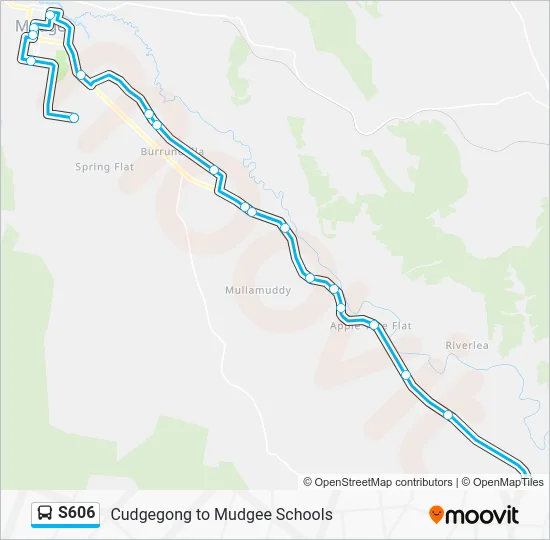 Mapa de S606 de 