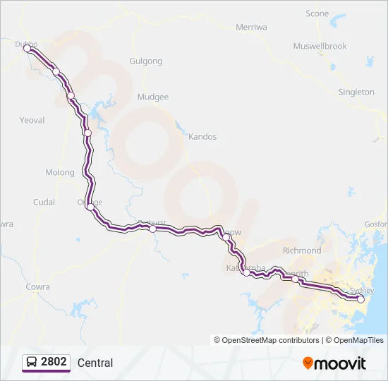 2802  Line Map