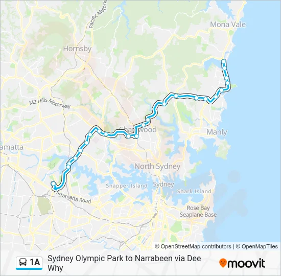 Mapa de 1A de 