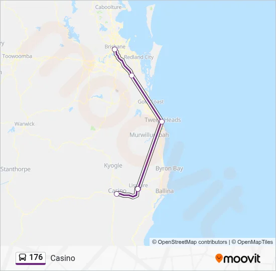 176 Route: Schedules, Stops & Maps - Casino (Updated)