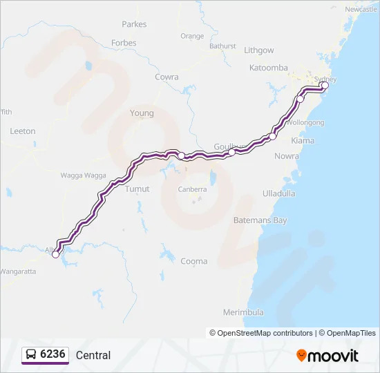 6236 Bus Line Map