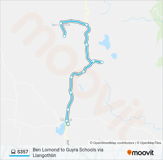 S357 Bus Line Map