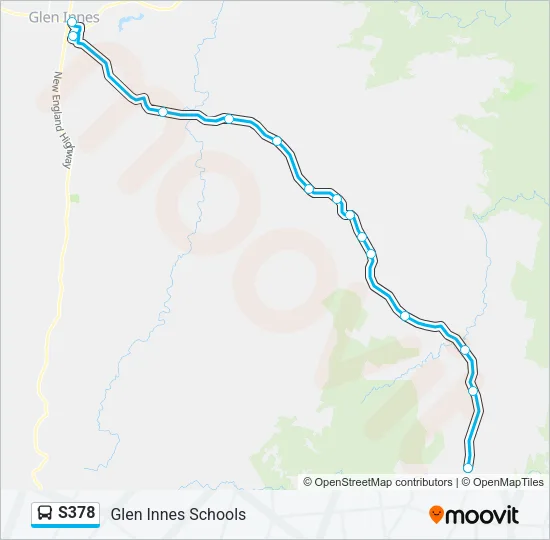 S378 Bus Line Map