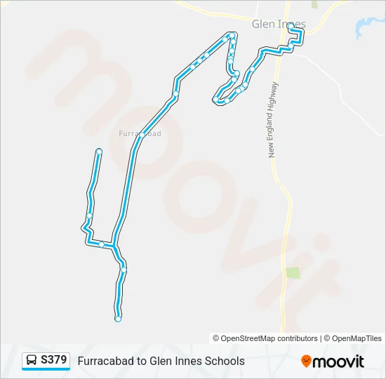 S379 Bus Line Map