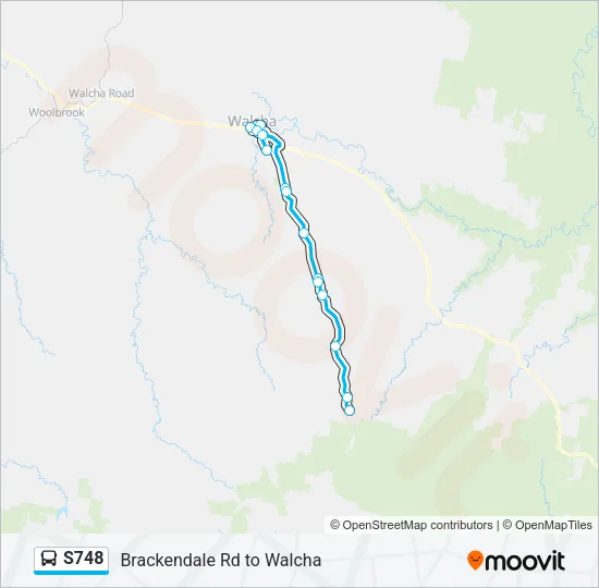 S748 Bus Line Map