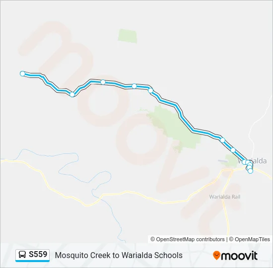 S559 Bus Line Map