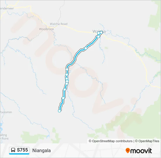 Mapa de S755 de 