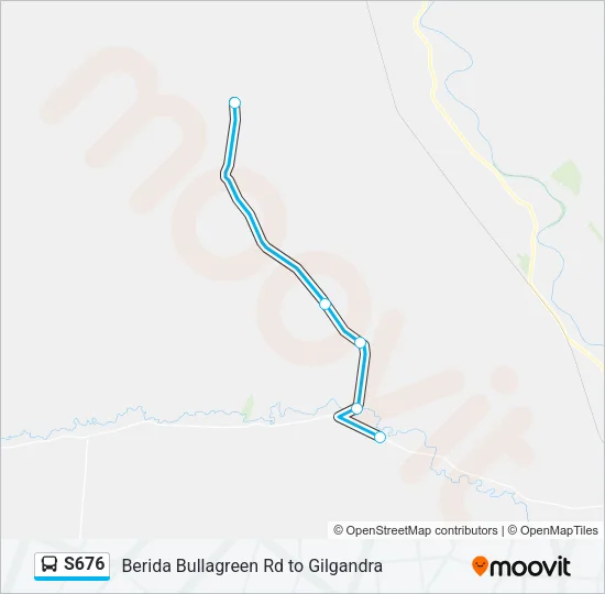 S676 Bus Line Map
