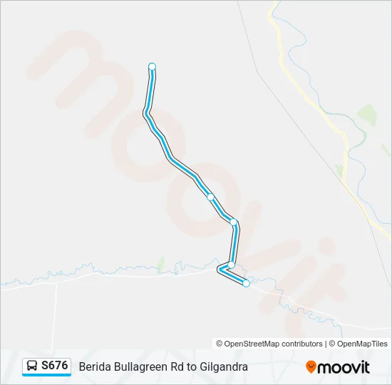 S676 Bus Line Map