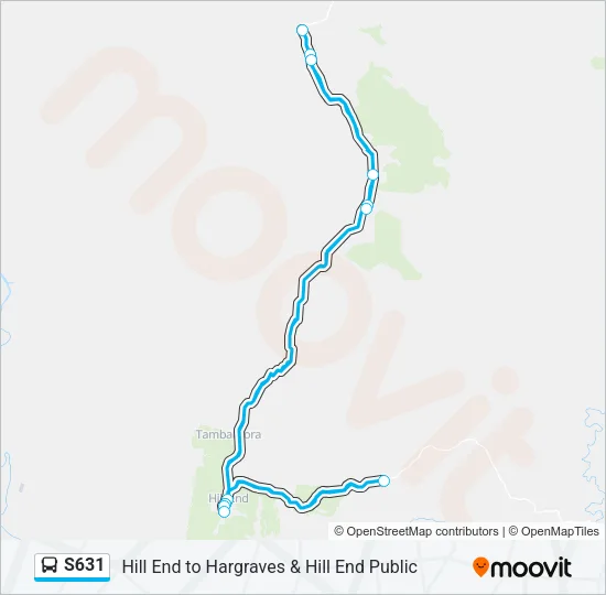 S631 Bus Line Map