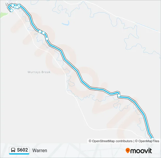 S602 Bus Line Map