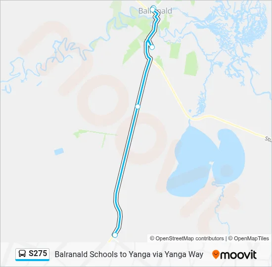 S275 Route: Schedules, Stops & Maps - Balranald Schools (Updated)
