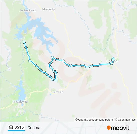 S515 Bus Line Map