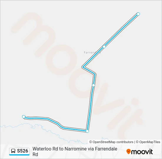 Mapa de S526 de 