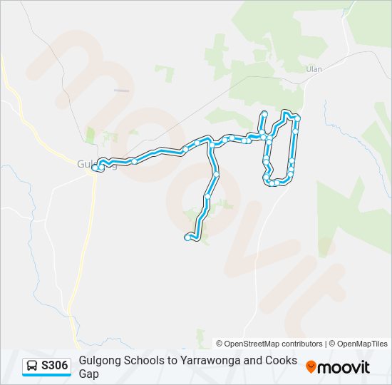 S306 Route Schedules Stops And Maps Gulgong Schools Updated