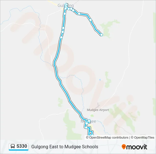 S330 Bus Line Map