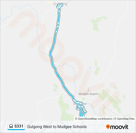 S331 Bus Line Map