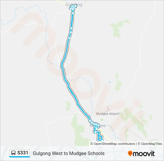 S331 Bus Line Map