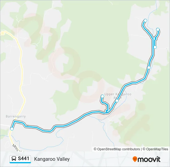 S441 Bus Line Map