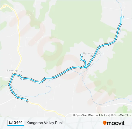 S441 Bus Line Map