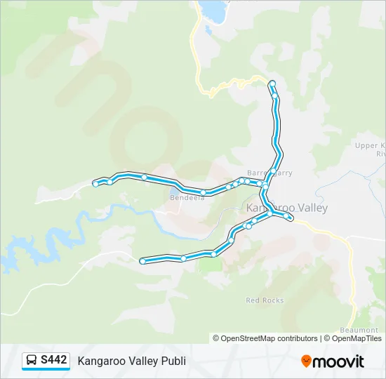 S442 Bus Line Map