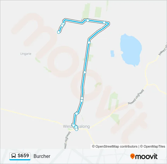 S659 Bus Line Map