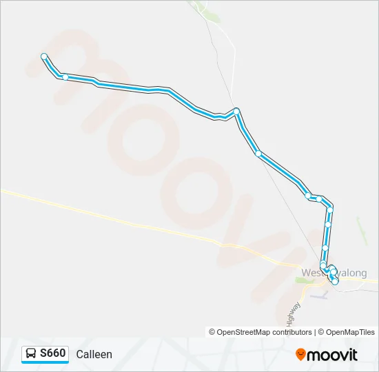 S660 Bus Line Map