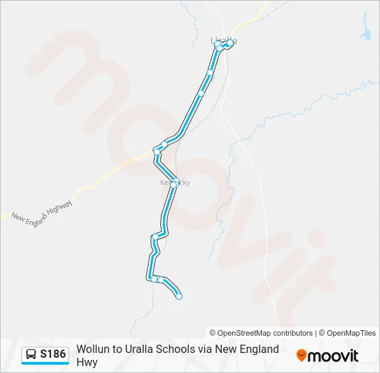 Mapa de S186 de 