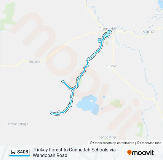 S403 Bus Line Map