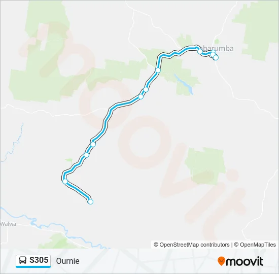 S305 Bus Line Map