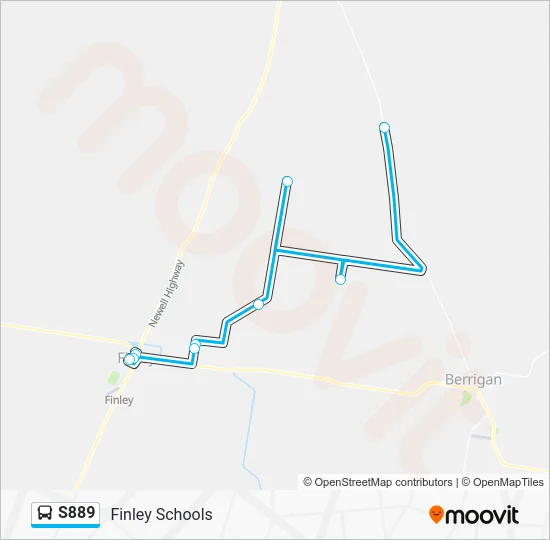 Mapa de S889 de 