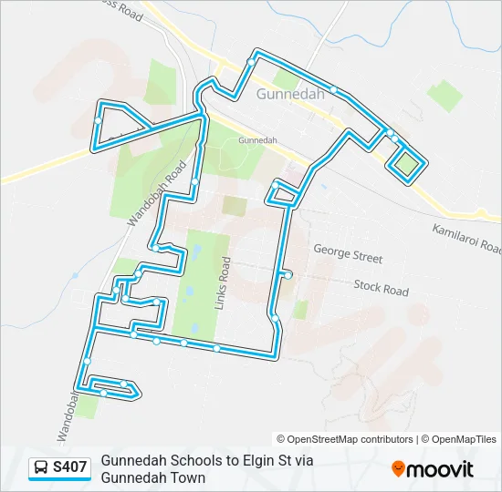 S407 Bus Line Map