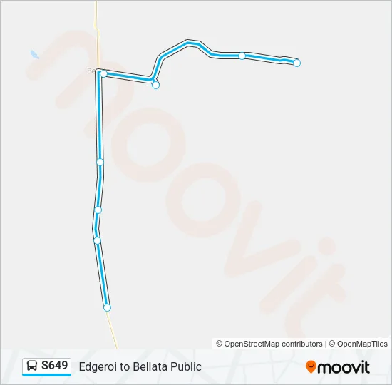S649 Bus Line Map