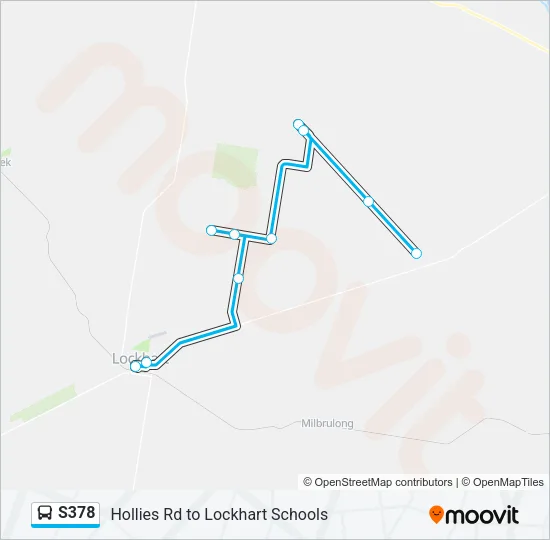 S378 Bus Line Map
