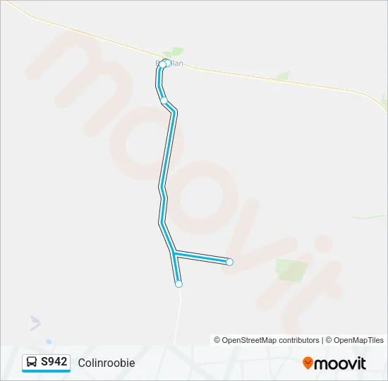 S942 Bus Line Map