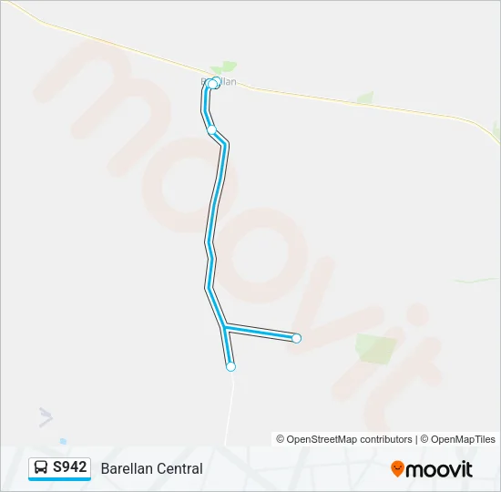 S942 Bus Line Map