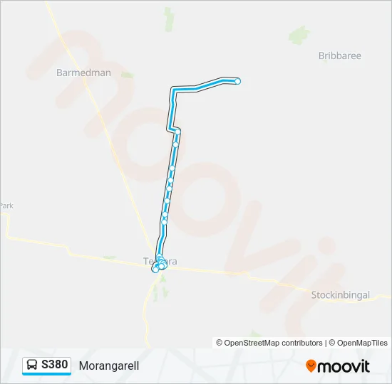 S380 Bus Line Map