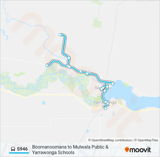 S946 Bus Line Map