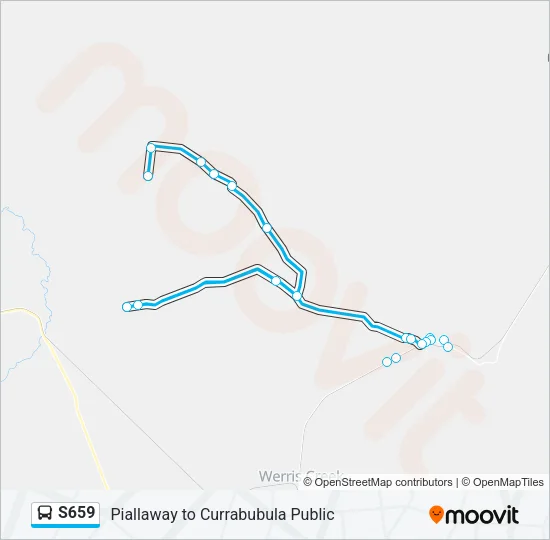 S659 Bus Line Map