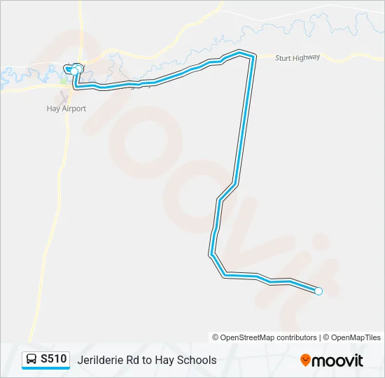 S510 Bus Line Map